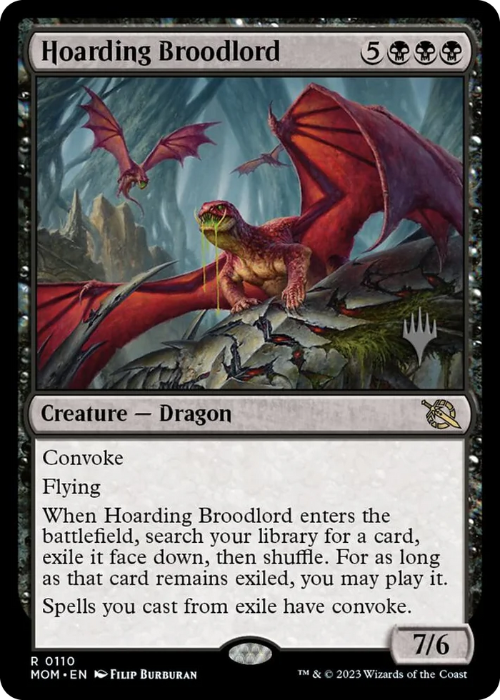 0110 Hoarding Broodlord R Promo Pack: March of the Machine