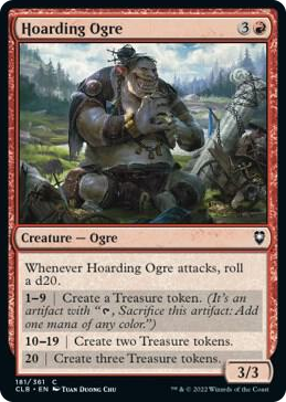 0181 Hoarding Ogre C Commander Legends: Battle for Baldur's Gate