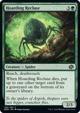 0186 Hoarding Recluse C The Brothers' War