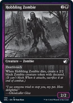 0106 Hobbling Zombie C Innistrad: Double Feature