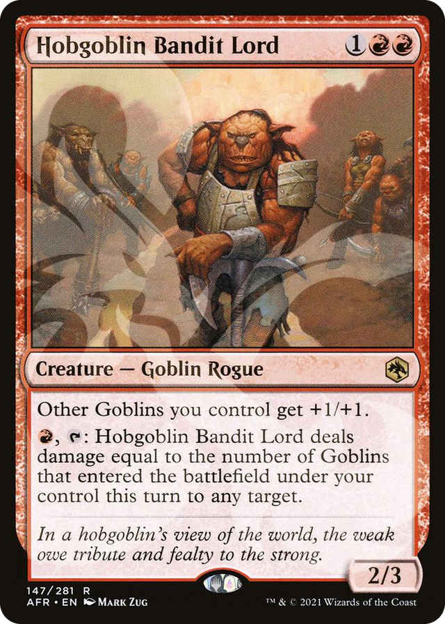 0147 Hobgoblin Bandit Lord R AFR Ampersand Promos