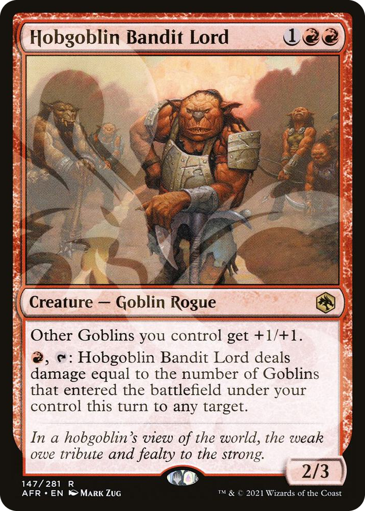 0147 Hobgoblin Bandit Lord R AFR Ampersand Promos
