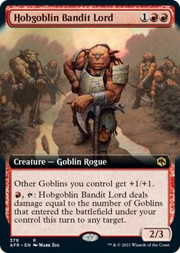 0379 Hobgoblin Bandit Lord (Extended Art) R Adventures in the Forgotten Realms