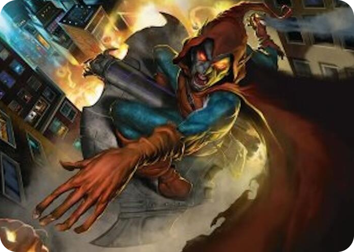 Hobgoblin, Mantled Marauder Art Card #15 S - Art Series: Marvel's Spider-Man Pokemon card