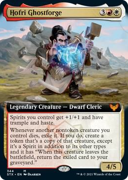 0344 Hofri Ghostforge (Extended Art) M Strixhaven: School of Mages