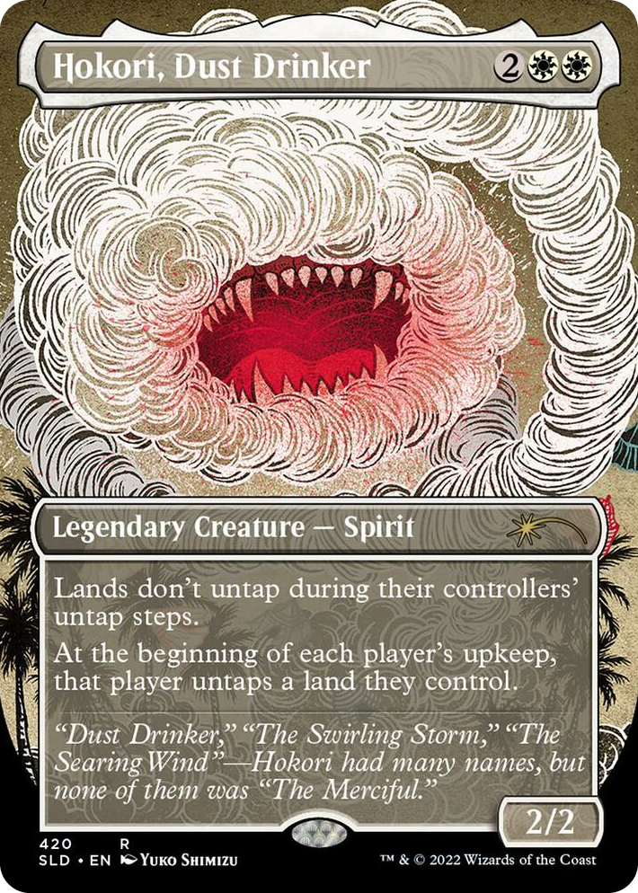 0420 Hokori, Dust Drinker (Borderless) R Secret Lair Drop Series