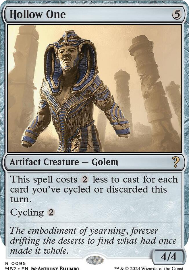 0095 Hollow One (White Border) R Mystery Booster 2