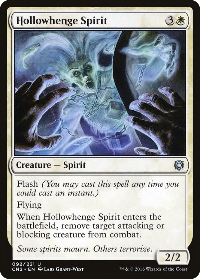 Hollowhenge Spirit #92 U - Conspiracy: Take the Crown Pokemon card