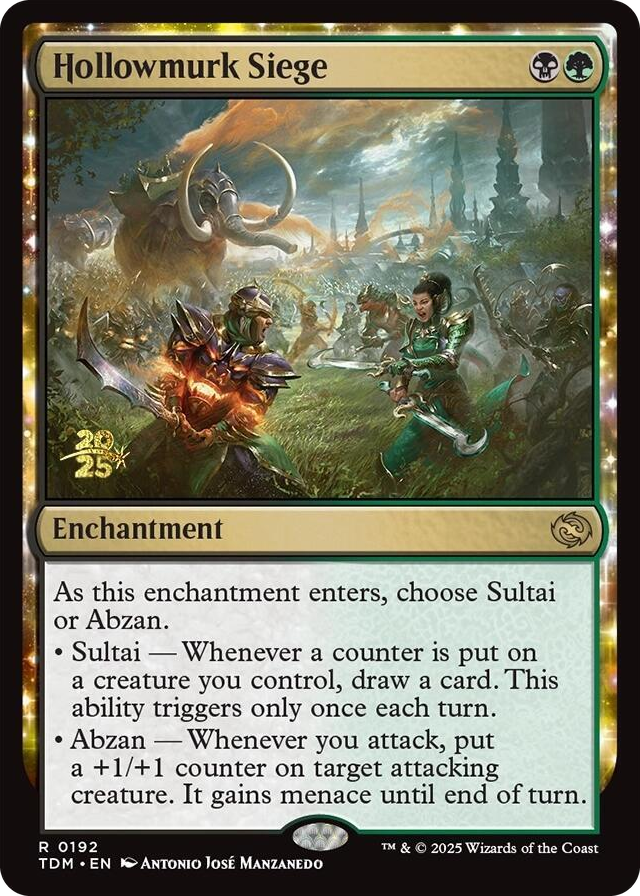 0192 Hollowmurk Siege R Prerelease Cards