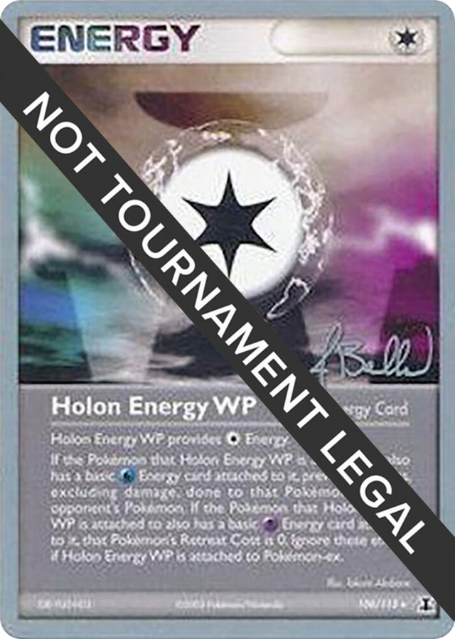 0106 Holon Energy WP - 2006 (Jimmy Ballard) Rare World Championship Decks