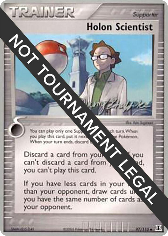 0097 Holon Scientist - 2007 (Jeremy Scharff-Kim) Uncommon World Championship Decks