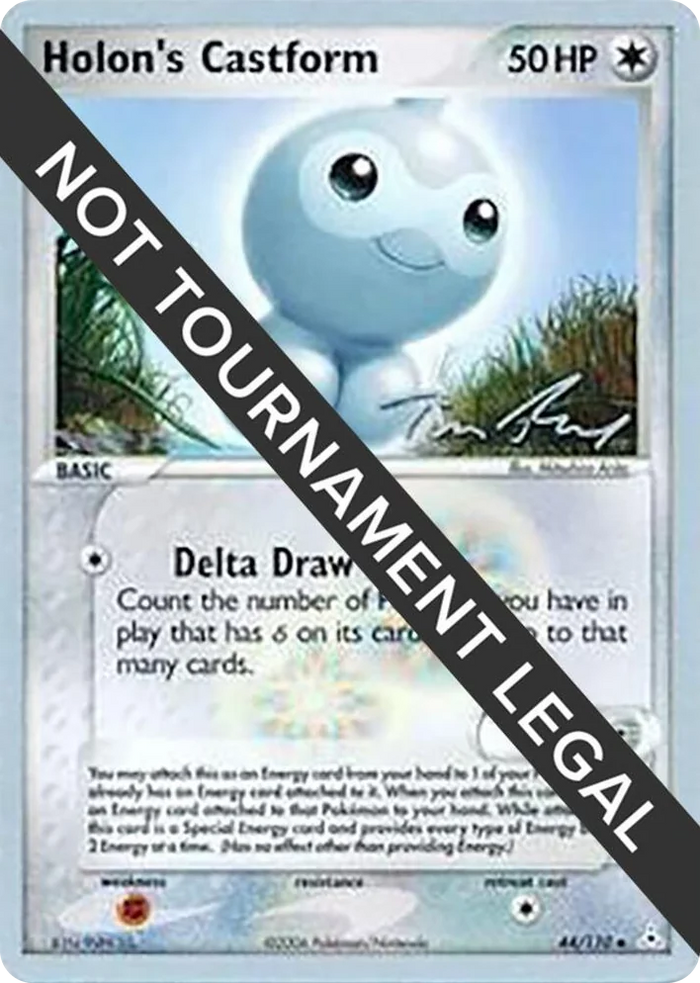 0044 Holon's Castform - 2007 (Tom Roos) Uncommon World Championship Decks