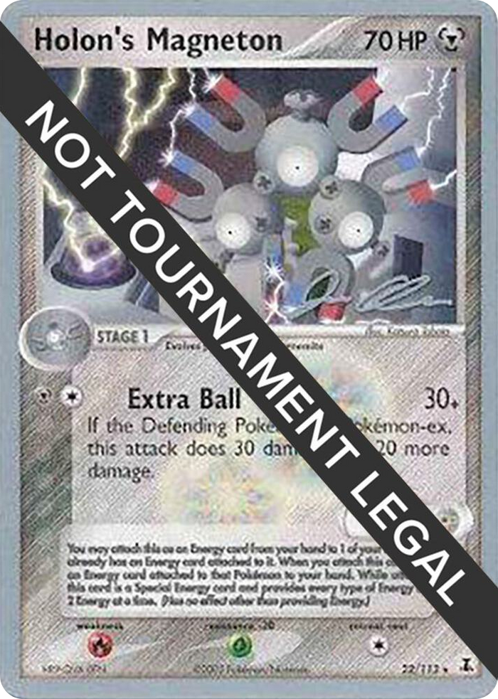 0022 Holon's Magneton - 2006 (Jason Klaczynski) Rare World Championship Decks