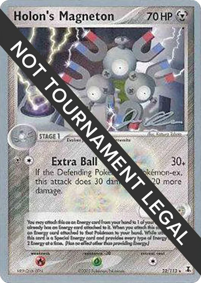0022 Holon's Magneton - 2006 (Jason Klaczynski) Rare World Championship Decks