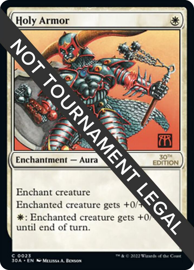 0023 Holy Armor C 30th Anniversary Edition