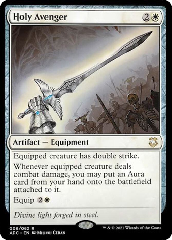 0006 Holy Avenger R Commander: Adventures in the Forgotten Realms