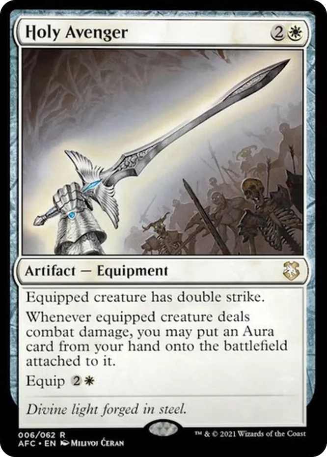 0006 Holy Avenger R Commander: Adventures in the Forgotten Realms