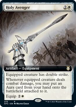 0275 Holy Avenger (Extended Art) R Commander: Adventures in the Forgotten Realms