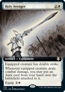 0275 Holy Avenger (Extended Art) R Commander: Adventures in the Forgotten Realms
