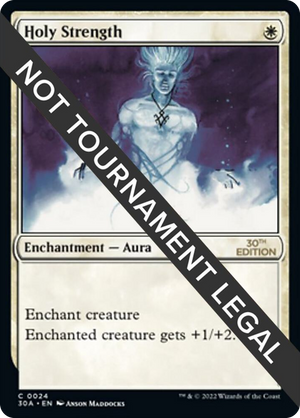 0024 Holy Strength C 30th Anniversary Edition