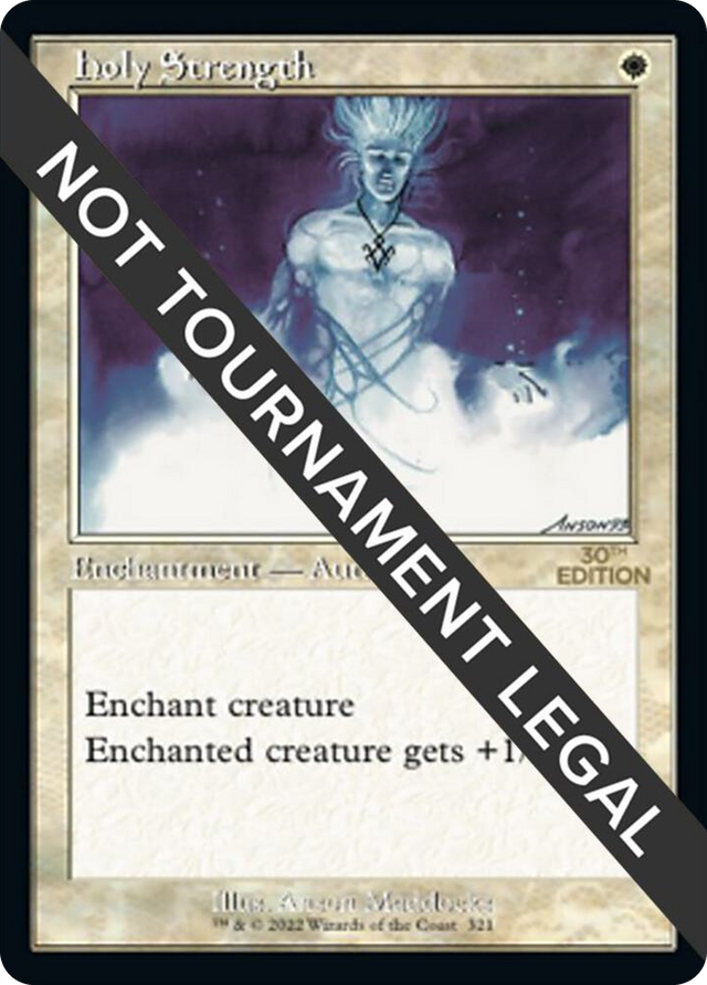 0321 Holy Strength (Retro Frame) C 30th Anniversary Edition