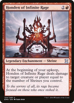 0134 Honden of Infinite Rage U Eternal Masters