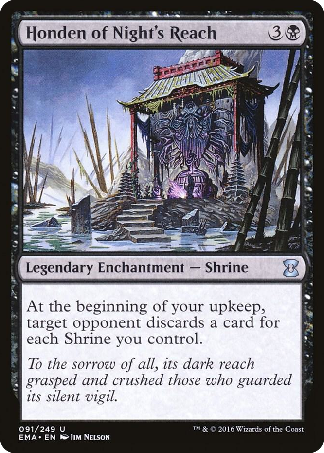 Honden of Night's Reach #91 U - Eternal Masters Pokemon card