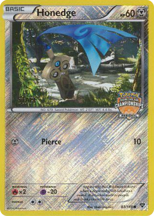 0083 Honedge 83/146 (Regional Championships) [Staff] Promo League & Championship Cards