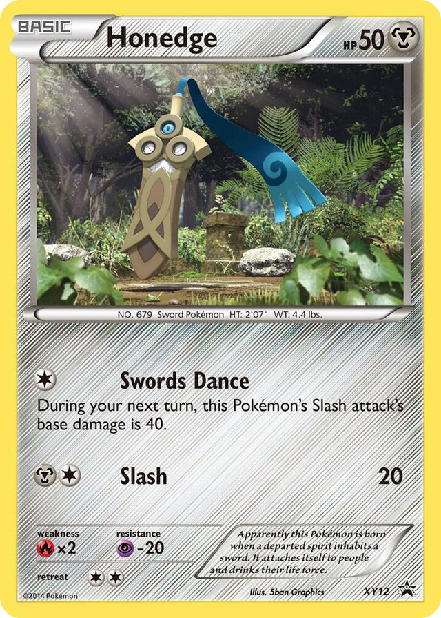 XY012 Honedge - XY12 Promo XY Promos