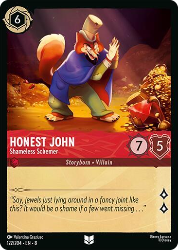 0122 Honest John - Shameless Schemer Uncommon Reign of Jafar