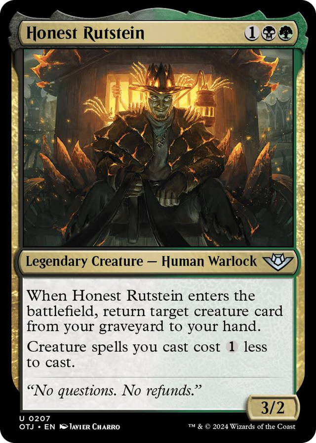 0207 Honest Rutstein U Outlaws of Thunder Junction