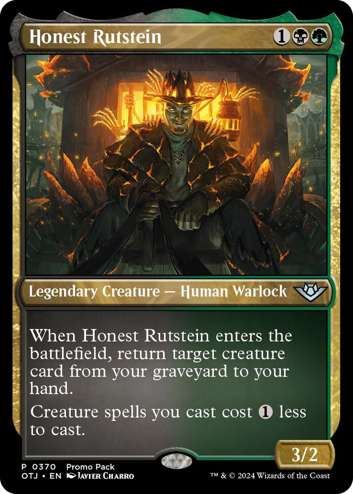 0370 Honest Rutstein P Promo Pack: Outlaws of Thunder Junction
