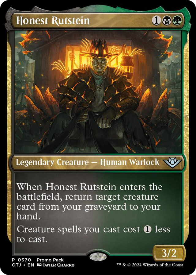0370 Honest Rutstein P Promo Pack: Outlaws of Thunder Junction