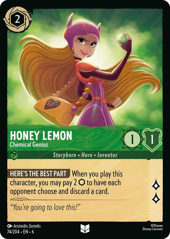 0074 Honey Lemon - Chemical Genius Uncommon Azurite Sea