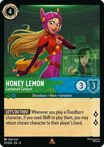 0111 Honey Lemon - Costumed Catalyst Rare Reign of Jafar