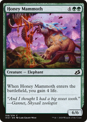 0158 Honey Mammoth C Lair of Behemoths