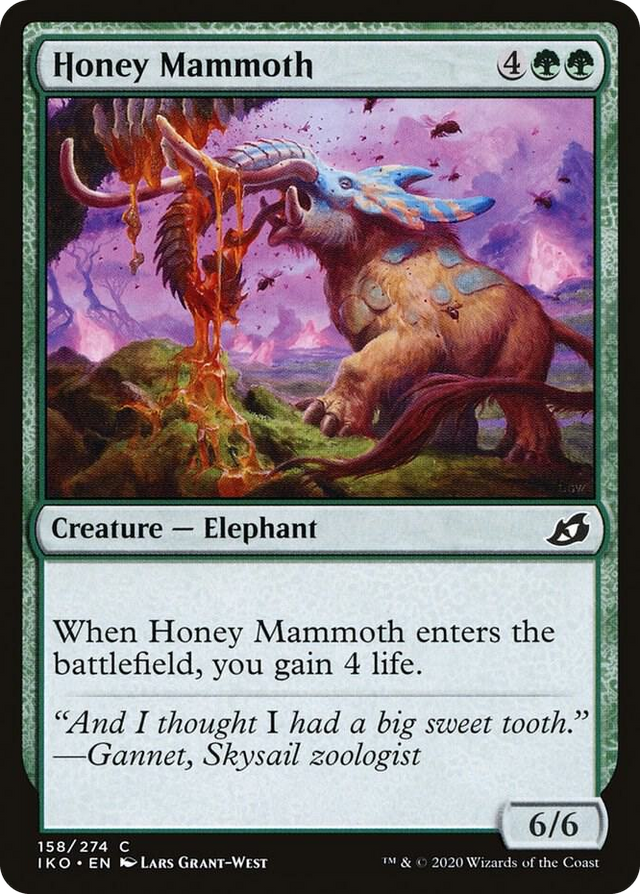 0158 Honey Mammoth C Lair of Behemoths