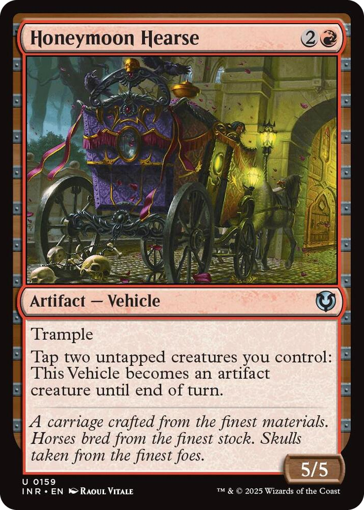 0159 Honeymoon Hearse U Innistrad Remastered