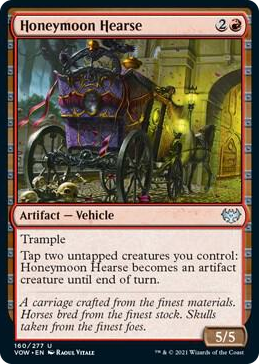 0160 Honeymoon Hearse U Innistrad: Crimson Vow