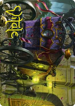 0045 Honeymoon Hearse Art Card (Gold-Stamped Signature) S Art Series: Innistrad: Crimson Vow