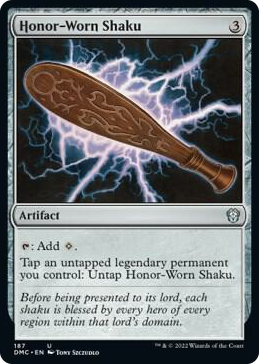 0187 Honor-Worn Shaku U Commander: Dominaria United