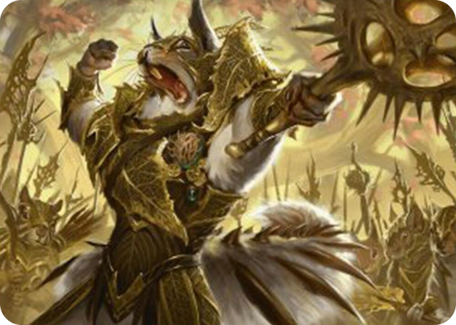 0023 Honored Dreyleader Art Card S Art Series: Bloomburrow