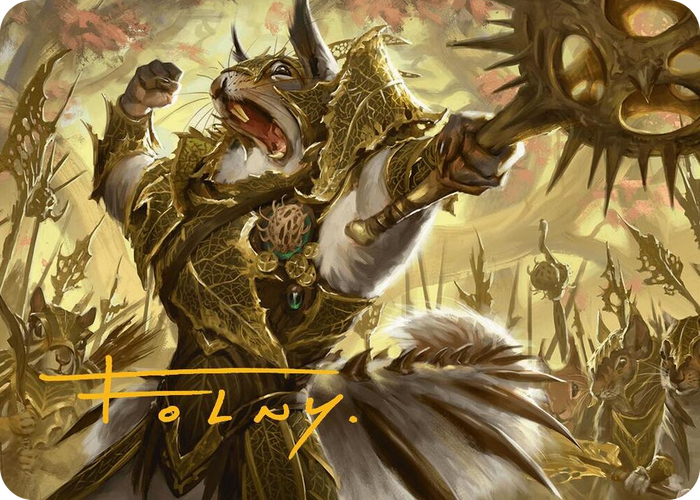 Honored Dreyleader Art Card (Gold-Stamped Signature) #23 S - Art Series: Bloomburrow Pokemon card