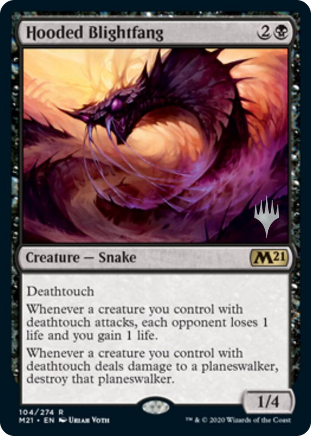 0104 Hooded Blightfang R Promo Pack: Core Set 2021