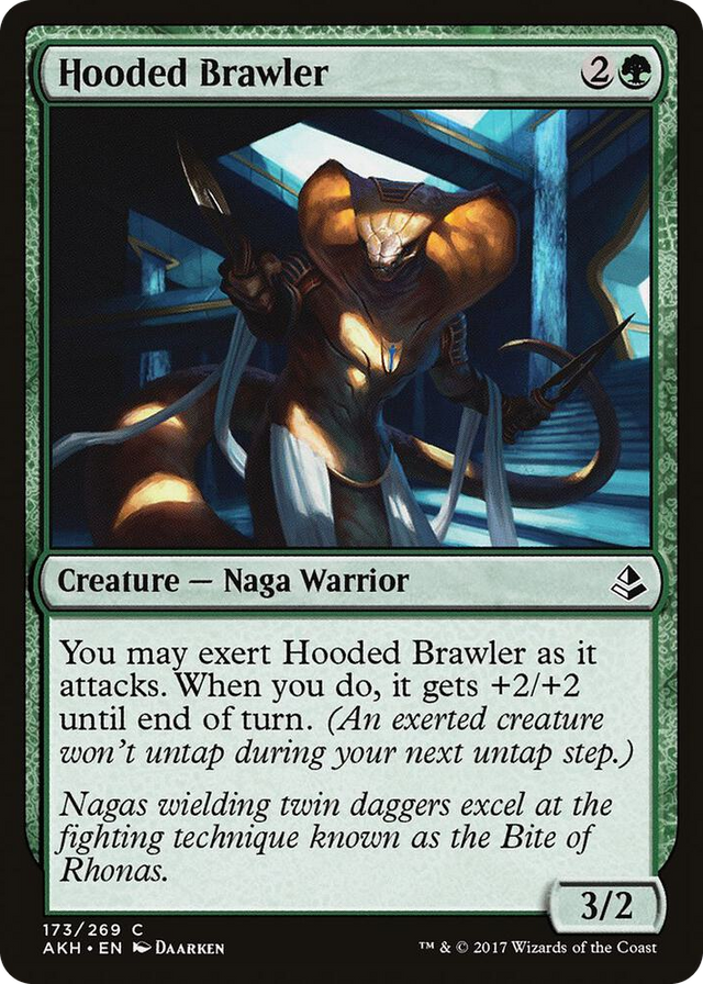 0173 Hooded Brawler C Amonkhet