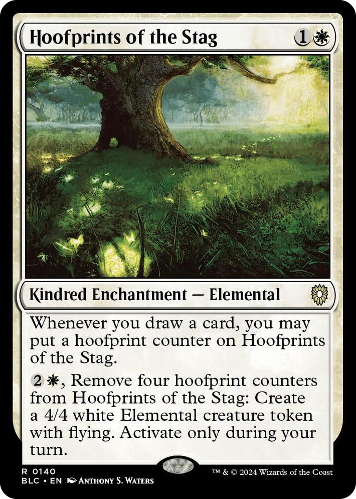 0140 Hoofprints of the Stag R Commander: Bloomburrow