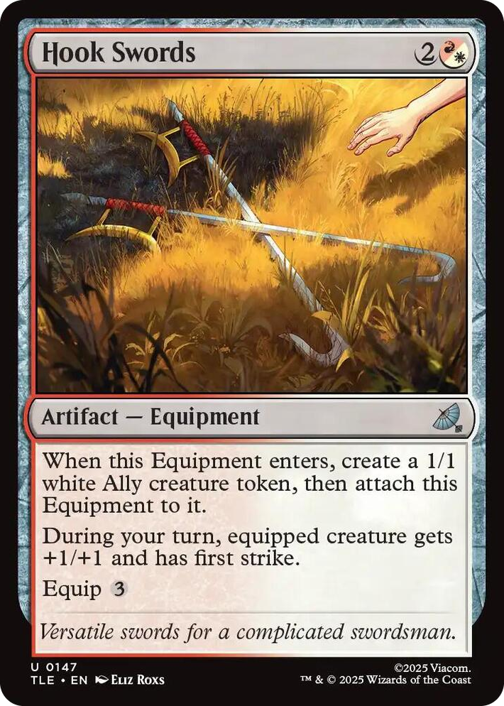 0147 Hook Swords U The Last Airbender: Eternal-Legal