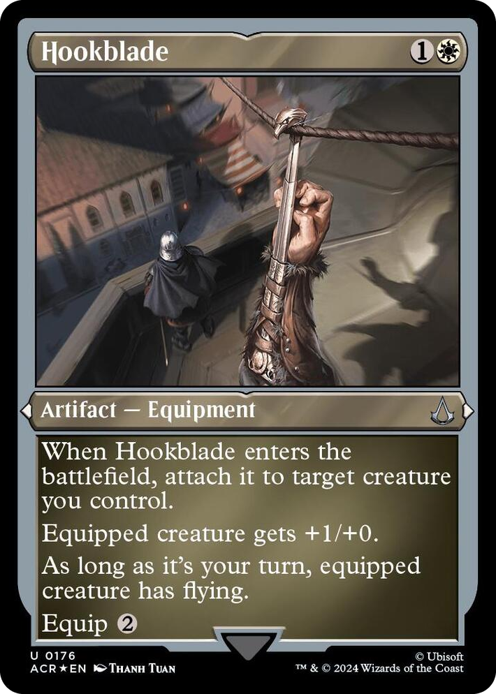 0176 Hookblade (Foil Etched) U Universes Beyond: Assassin's Creed