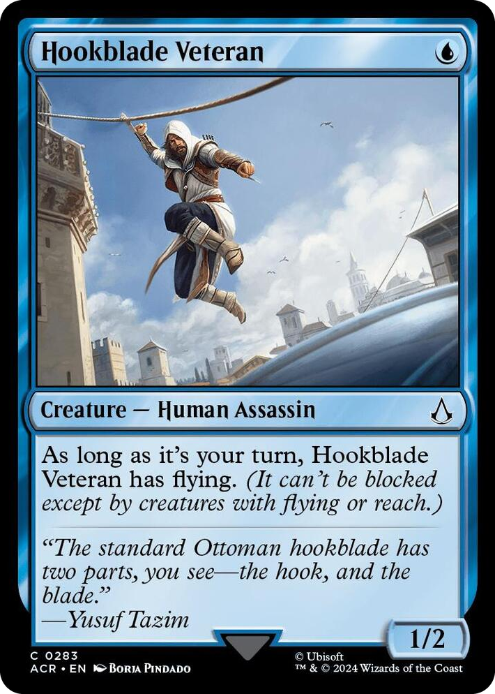0283 Hookblade Veteran C Universes Beyond: Assassin's Creed