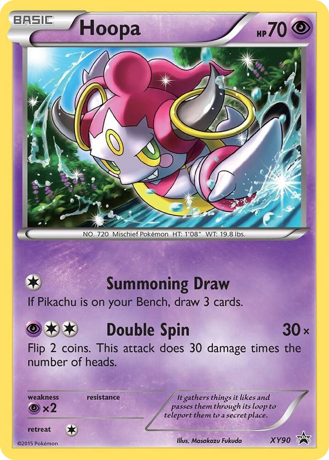 XY090 Hoopa (Collector Chest) Promo XY Promos